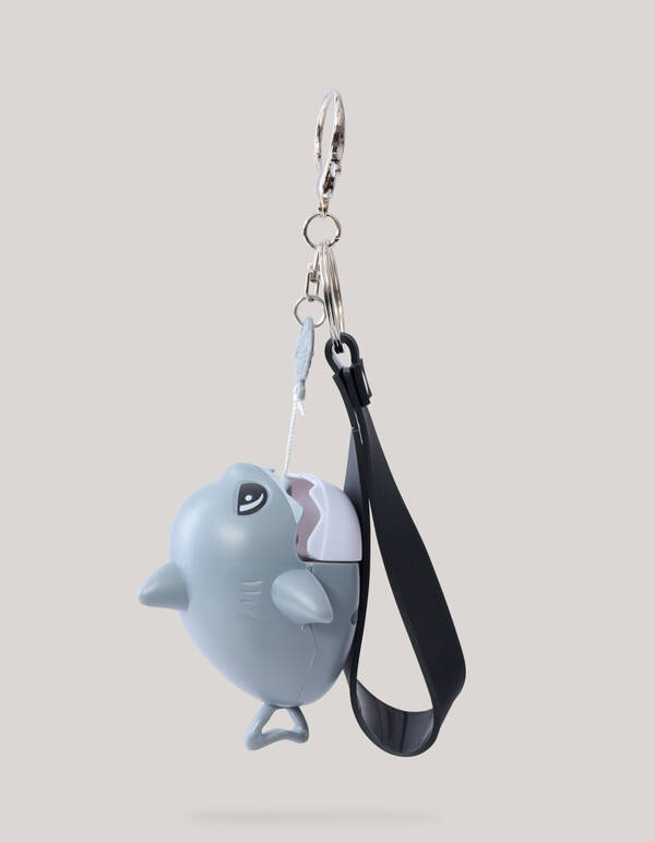 Haai Sleutelhanger Grijs SHOEBY ACCESSOIRES