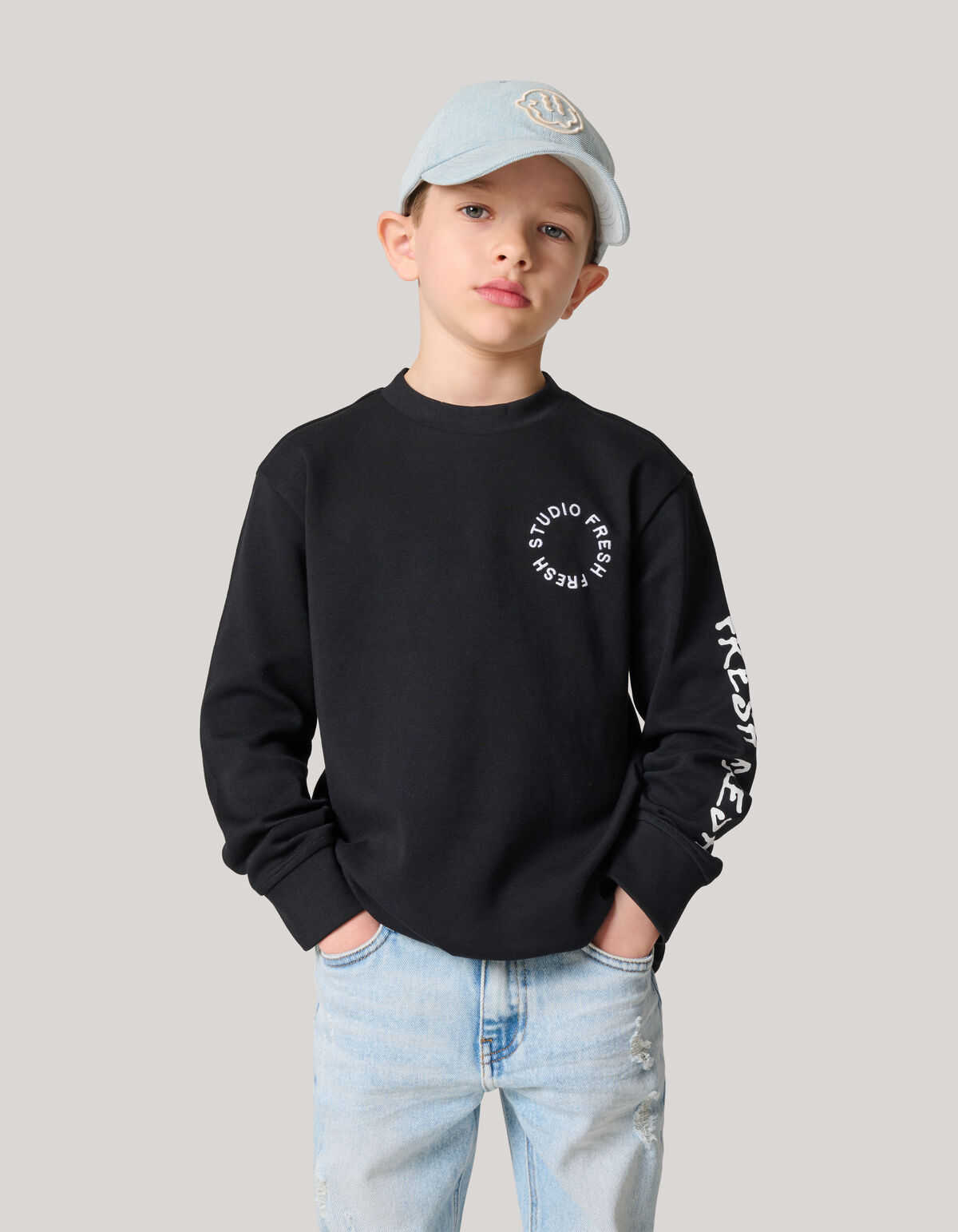 Artwork T-shirt Schwarz SHOEBY BOYS