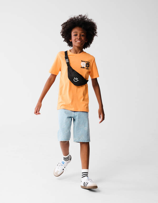 Artwork T-Shirt Orange SHOEBY BOYS