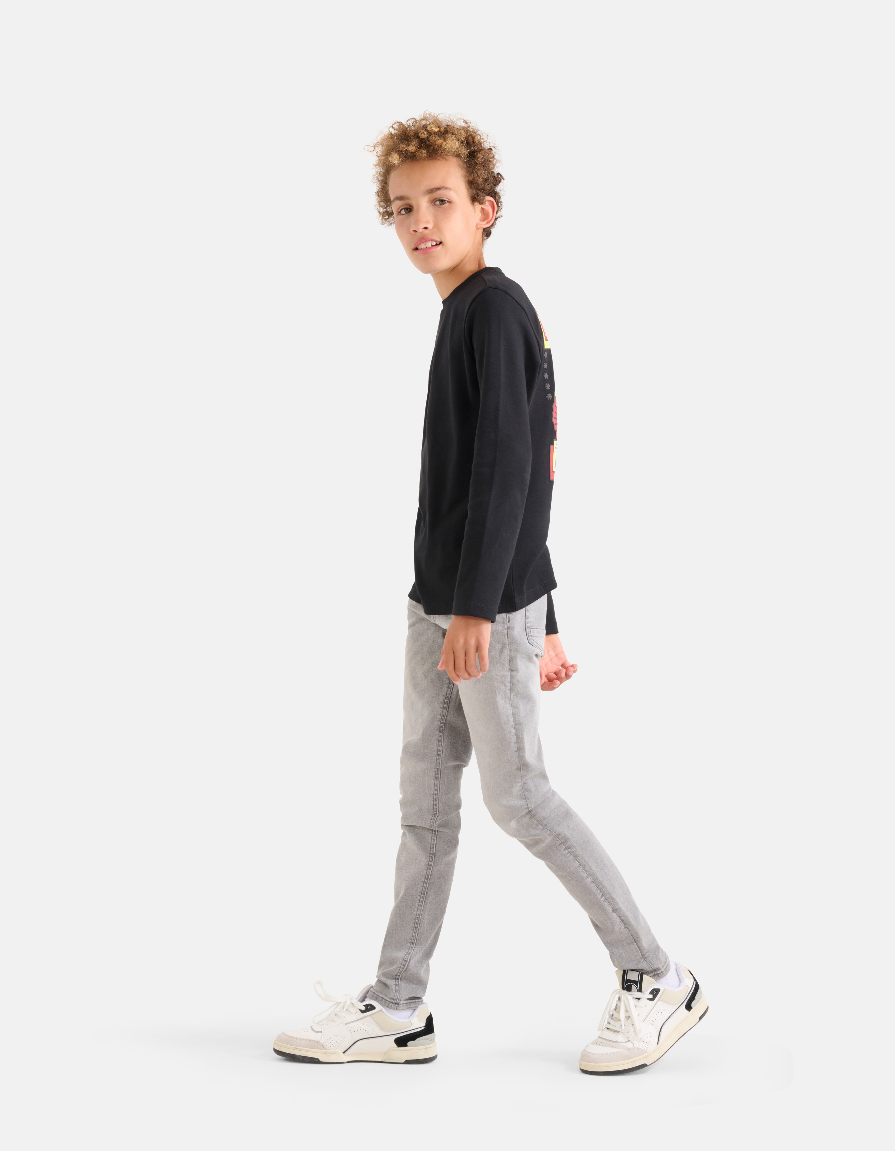 Artwork Longsleeve Zwart SHOEBY BOYS