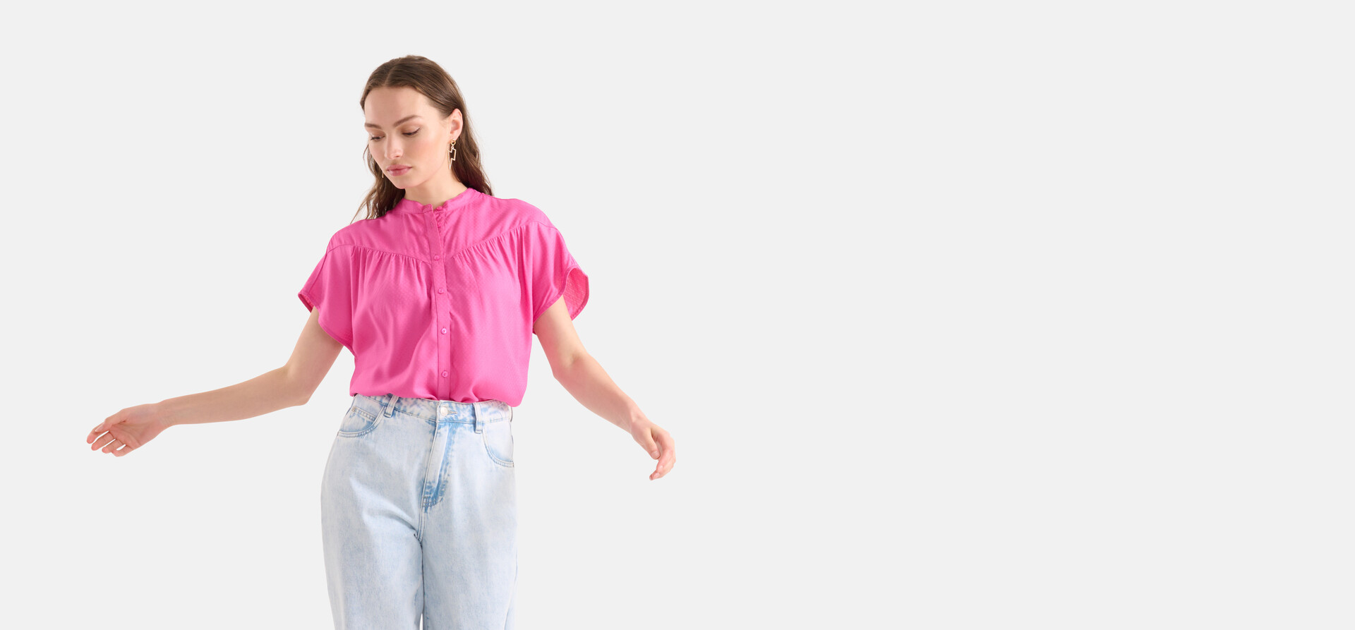 Relaxed Fit Top Rosa SHOEBY WOMEN