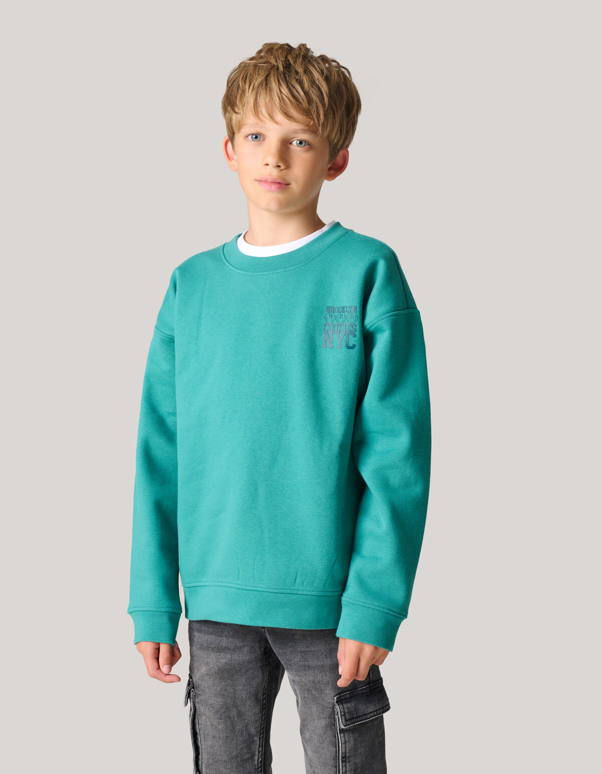 Artwork Pullover Grün SHOEBY BOYS