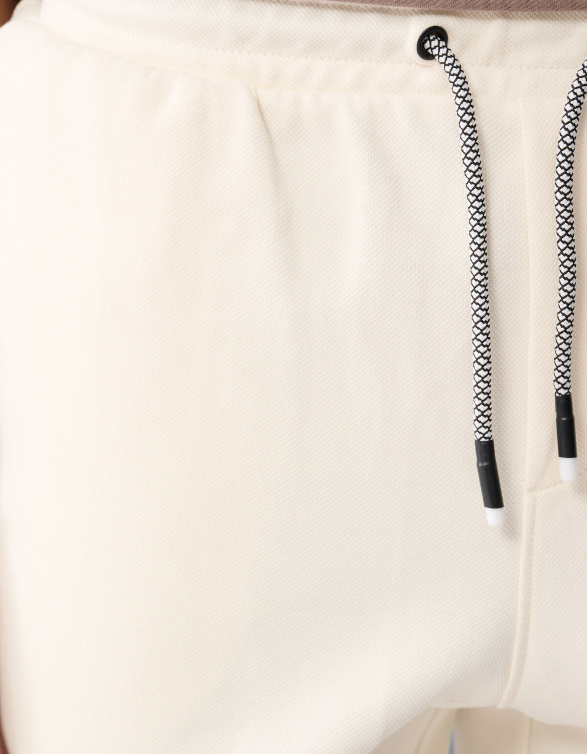 Pique Short Gebroken Wit SHOEBY MEN