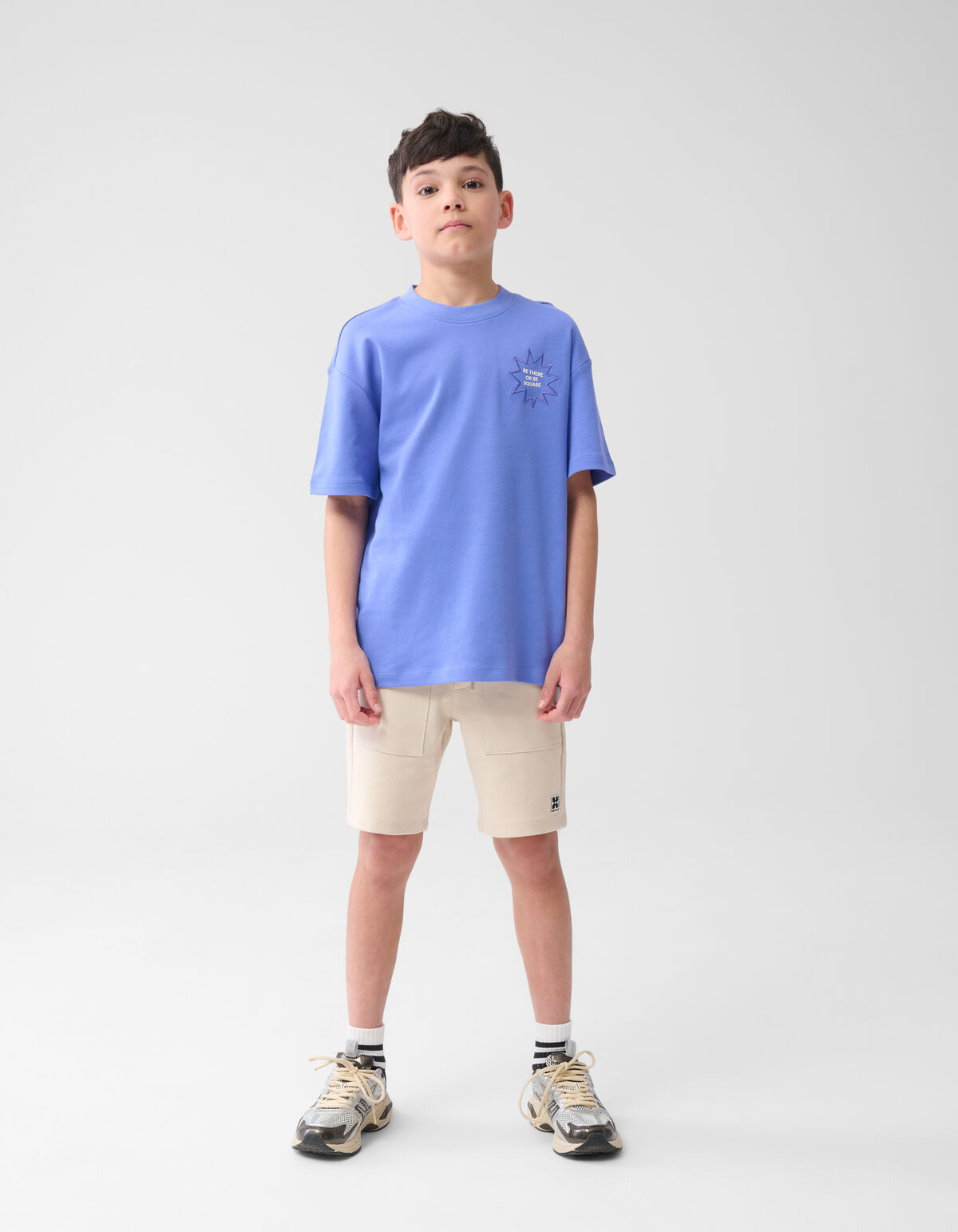 Artwork T-shirt Hellviolett SHOEBY BOYS