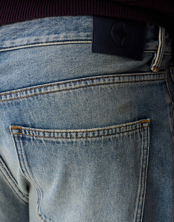 Relaxed Fit Jeans Blau SHOEBY MEN