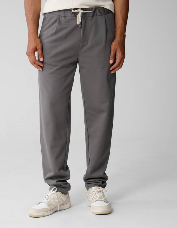 Konisch zulaufende Hose Dunkelgrün SHOEBY MEN