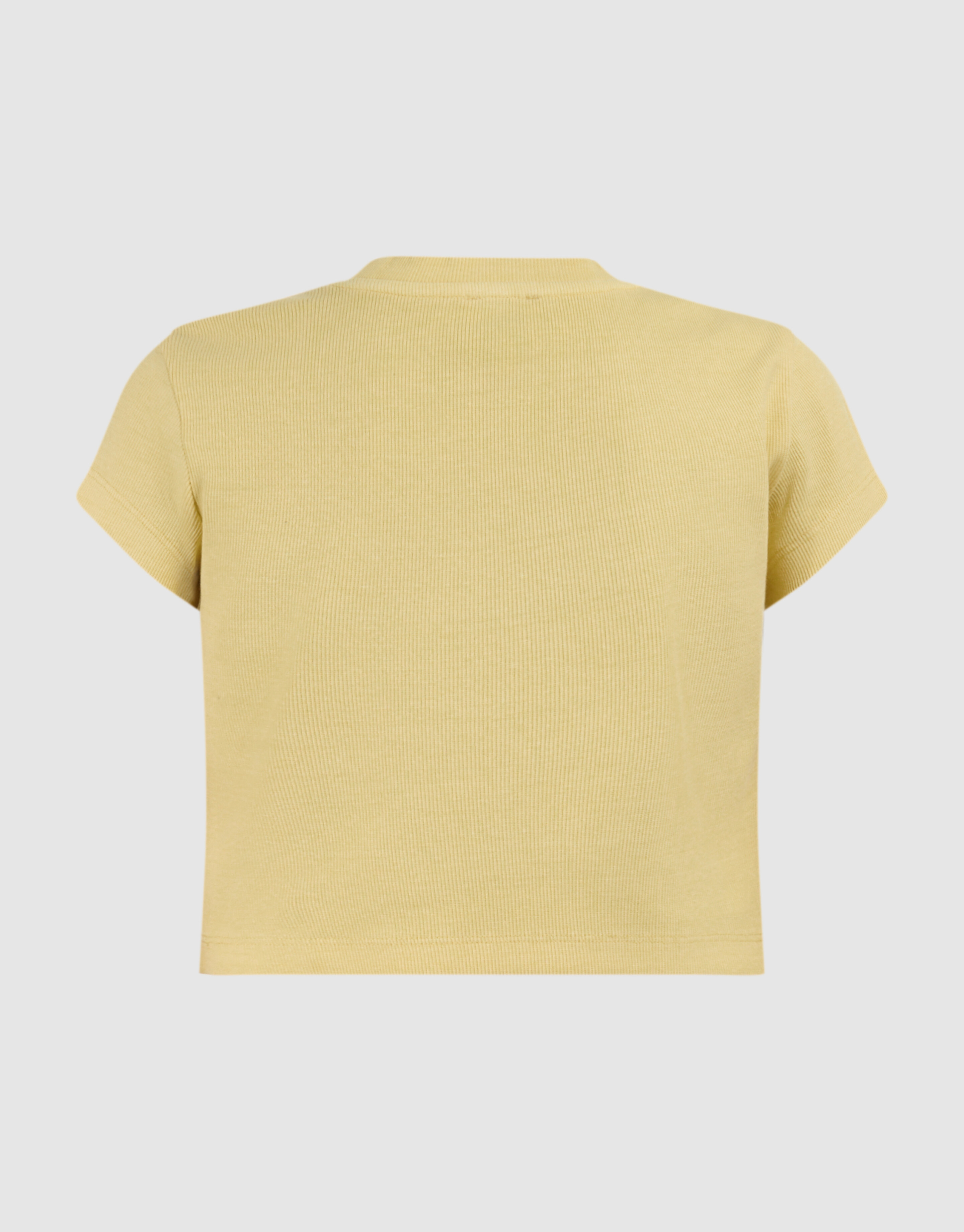 Lemon Crop Top Hellgelb SHOEBY GIRLS