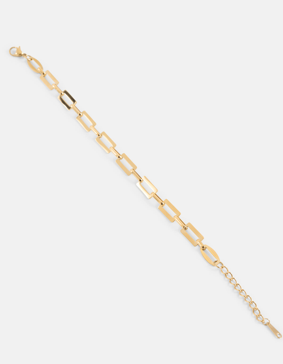 Chunky Square Armband Gold SHOEBY ACCESSOIRES