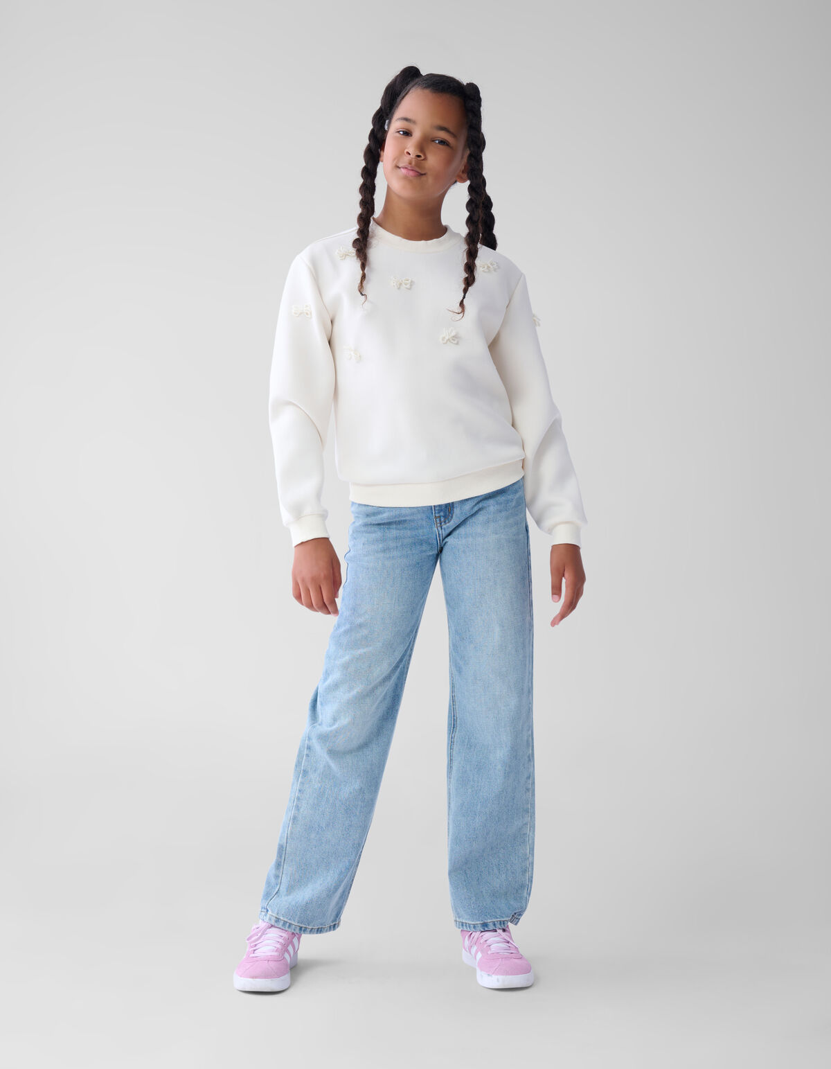 Perlen Pullover Schwarz SHOEBY GIRLS