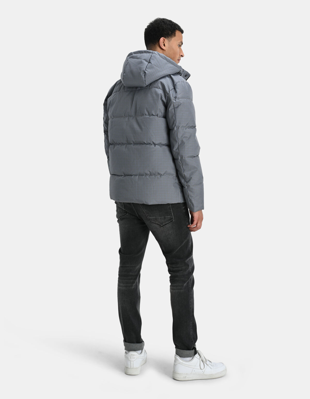 Pufferjacke mit Karomuster SHOEBY MEN