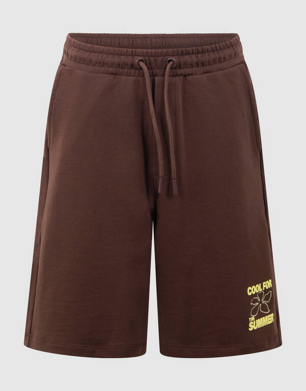 Cool Relaxed Fit Shorts Dunkelbraun SHOEBY BOYS