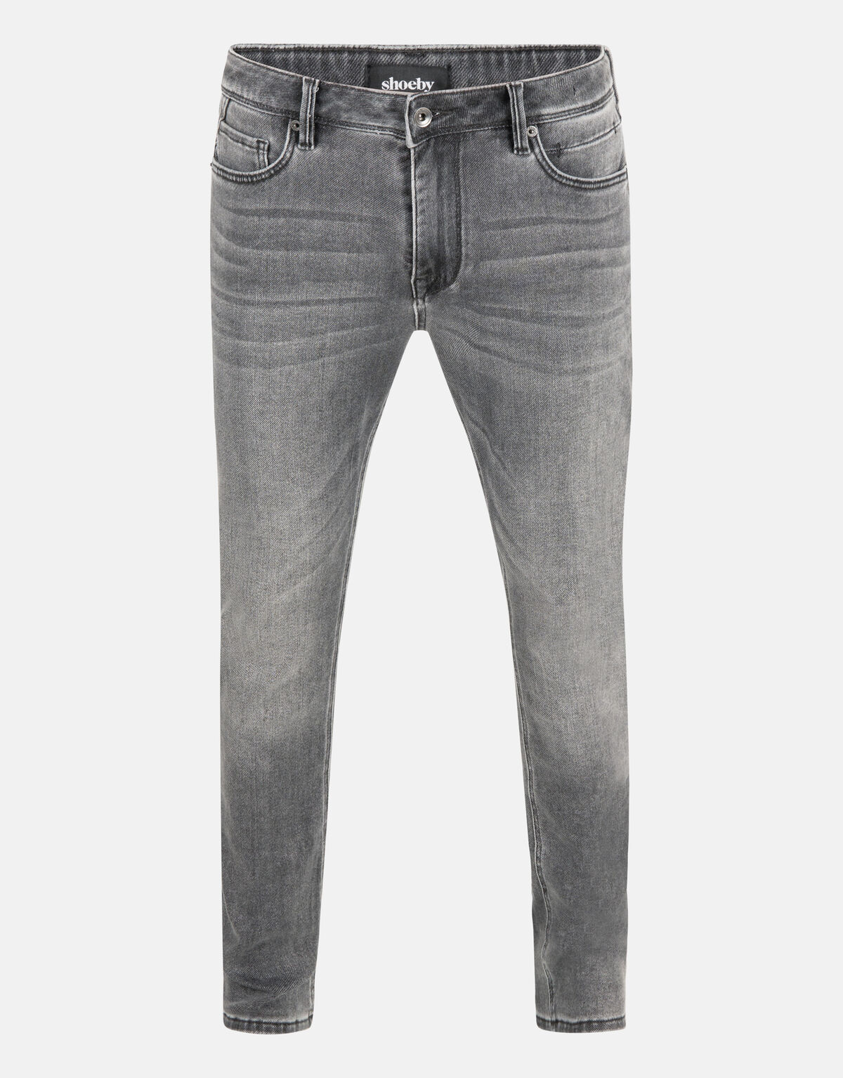 Schmale Jog-Jeans Grau L32 SHOEBY MEN