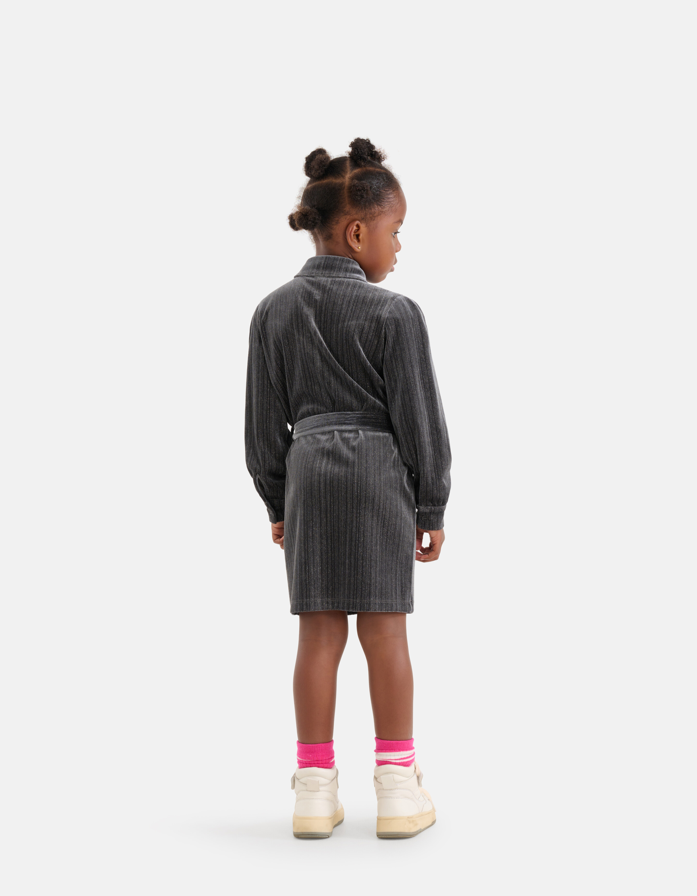 Glitzerkleid Dunkelgrau SHOEBY GIRLS
