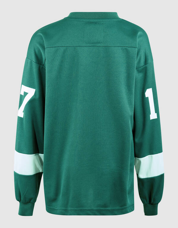 Baseball-Shirt Dunkelgrün Shoeby X Vingino SHOEBY BOYS