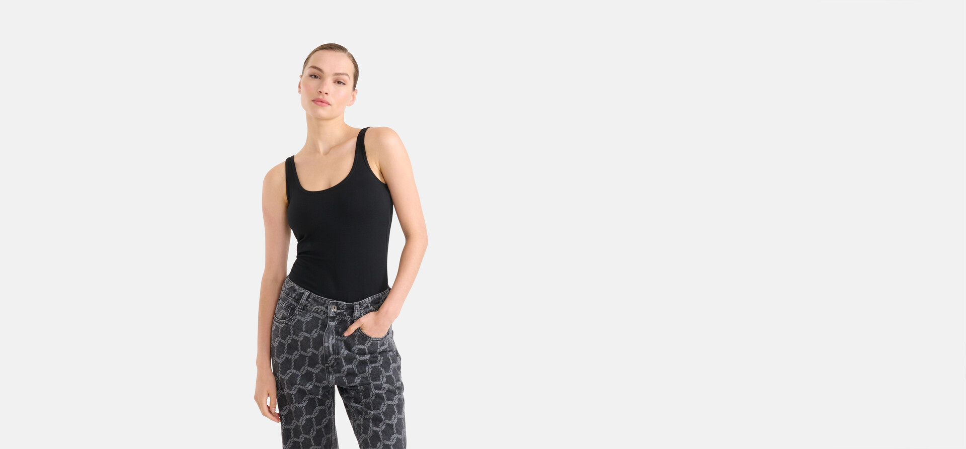Basic Top Schwarz Eksept