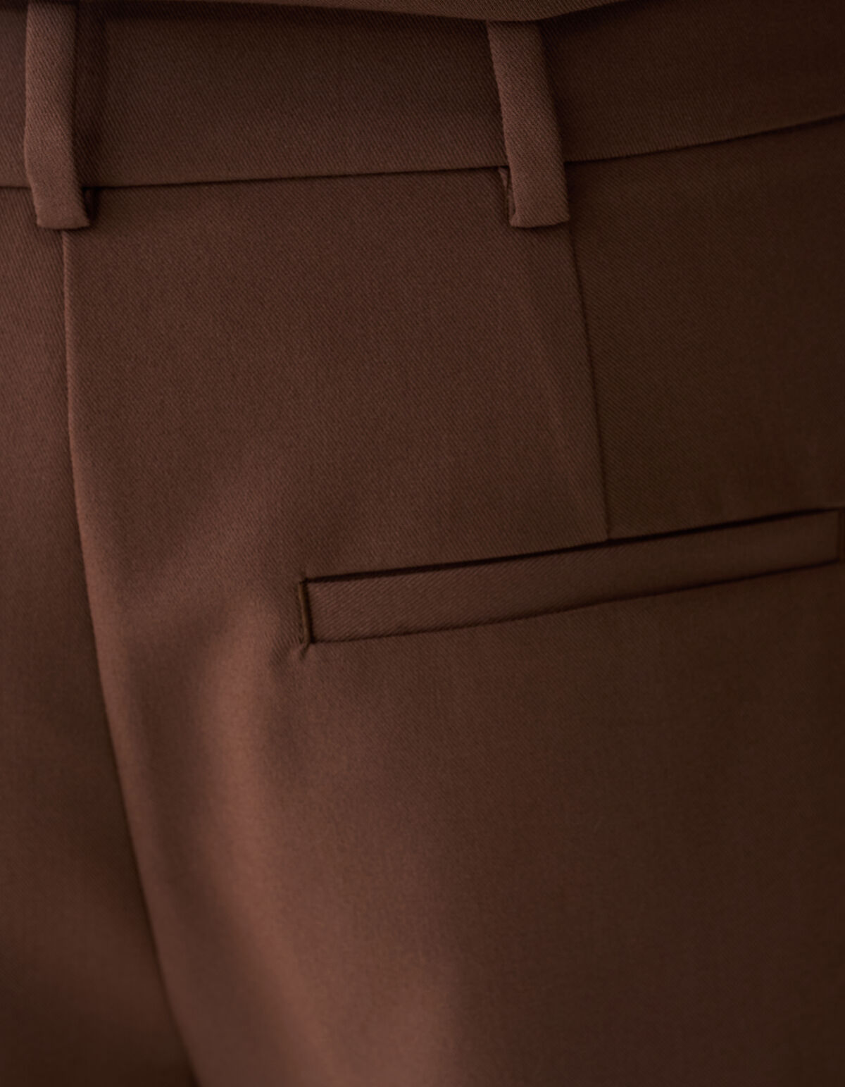 Hose Kurz Braun Von Fred SHOEBY WOMEN