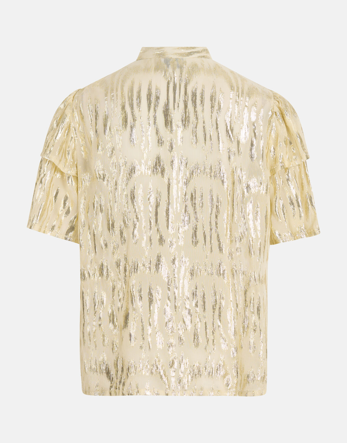 Jacquard-Lurex-Oberteil Off White SHOEBY WOMEN
