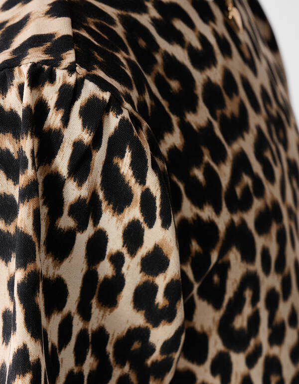Leopard Drehverschluss Hellbraun SHOEBY GIRLS