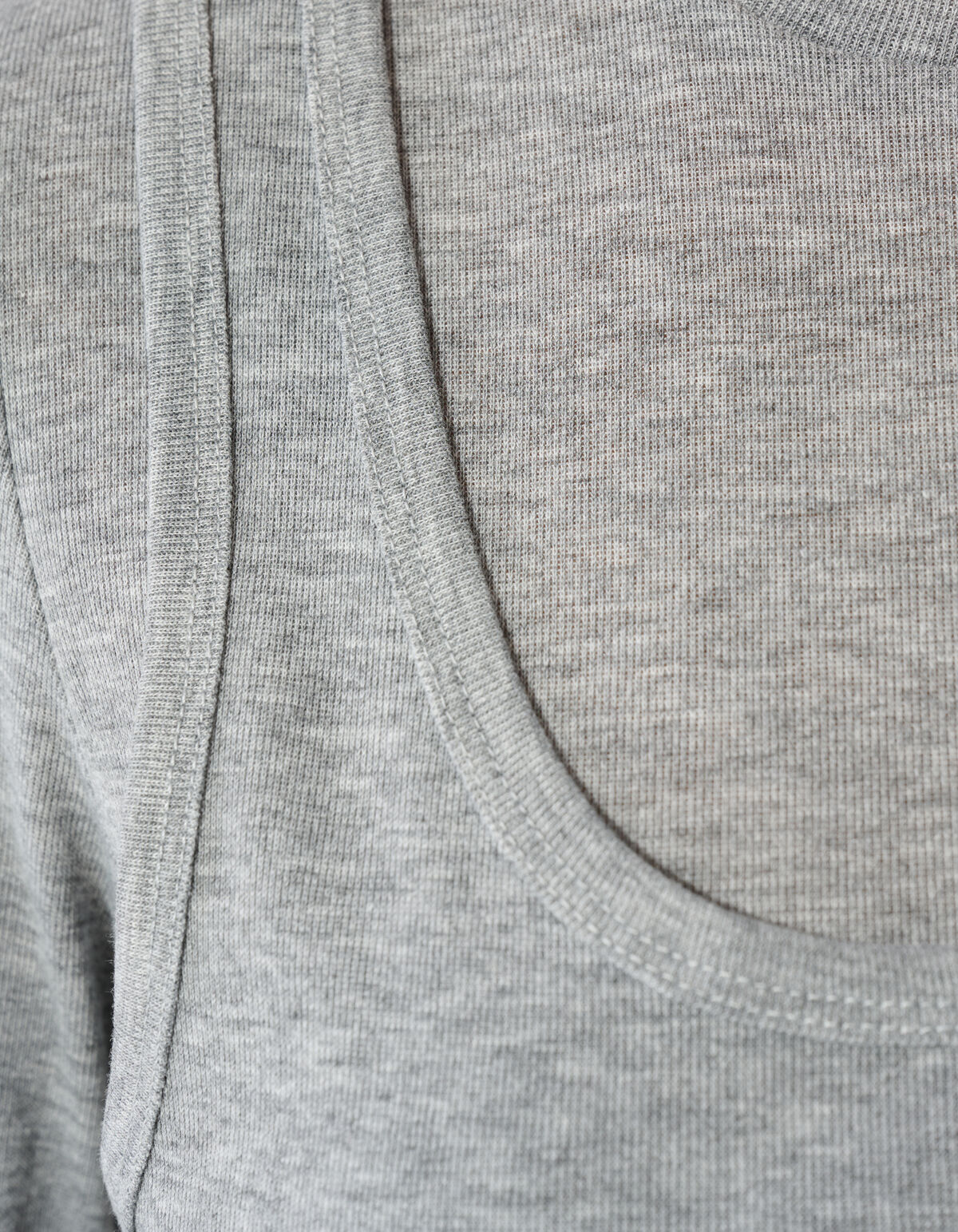 Double Singlet Top Grau SHOEBY WOMEN