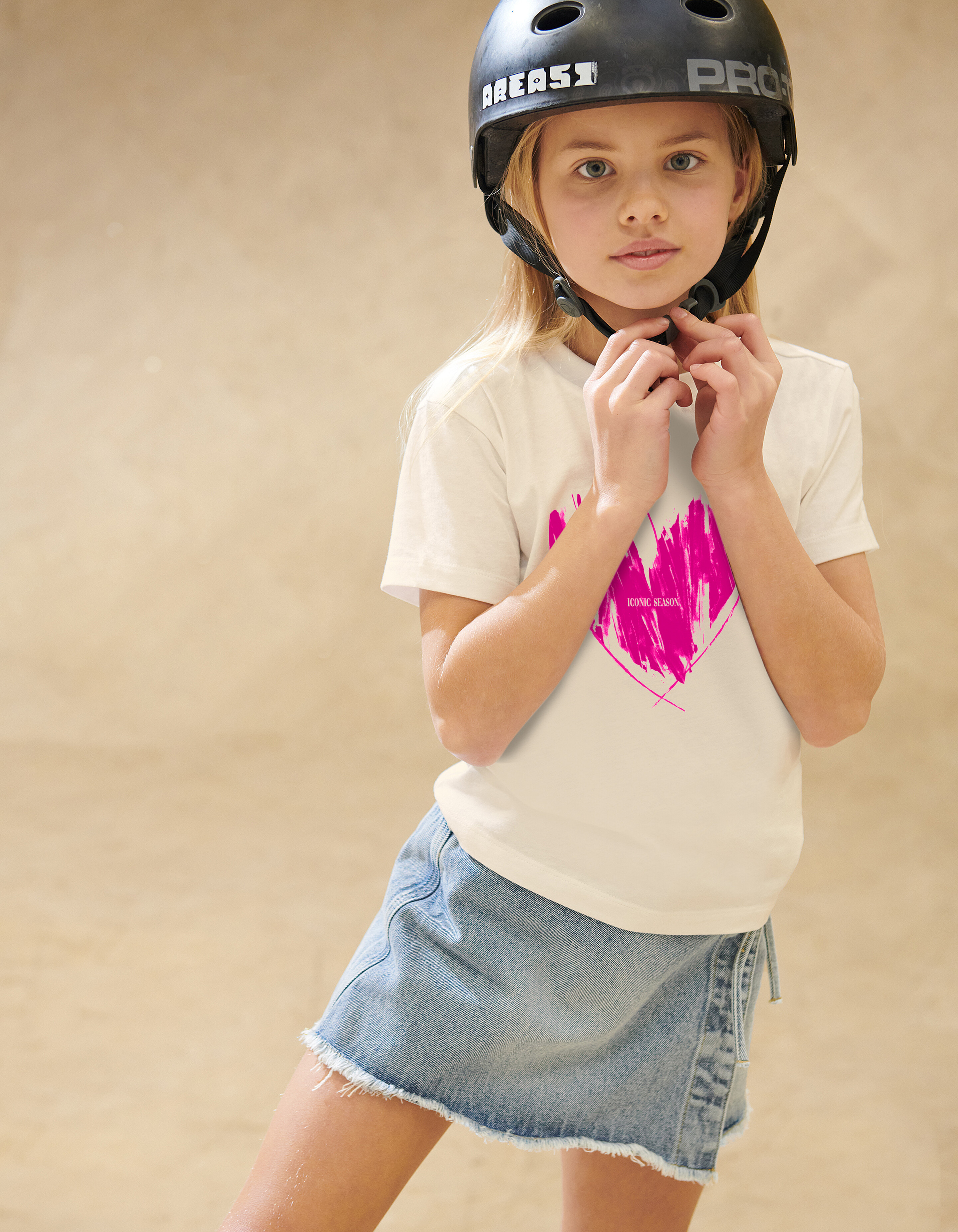 Kunstwerk T-shirt Rosa SHOEBY GIRLS