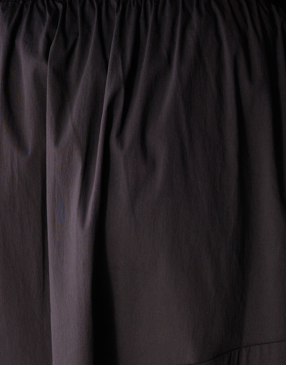 Popeline Maxi Rock Schwarz SHOEBY WOMEN