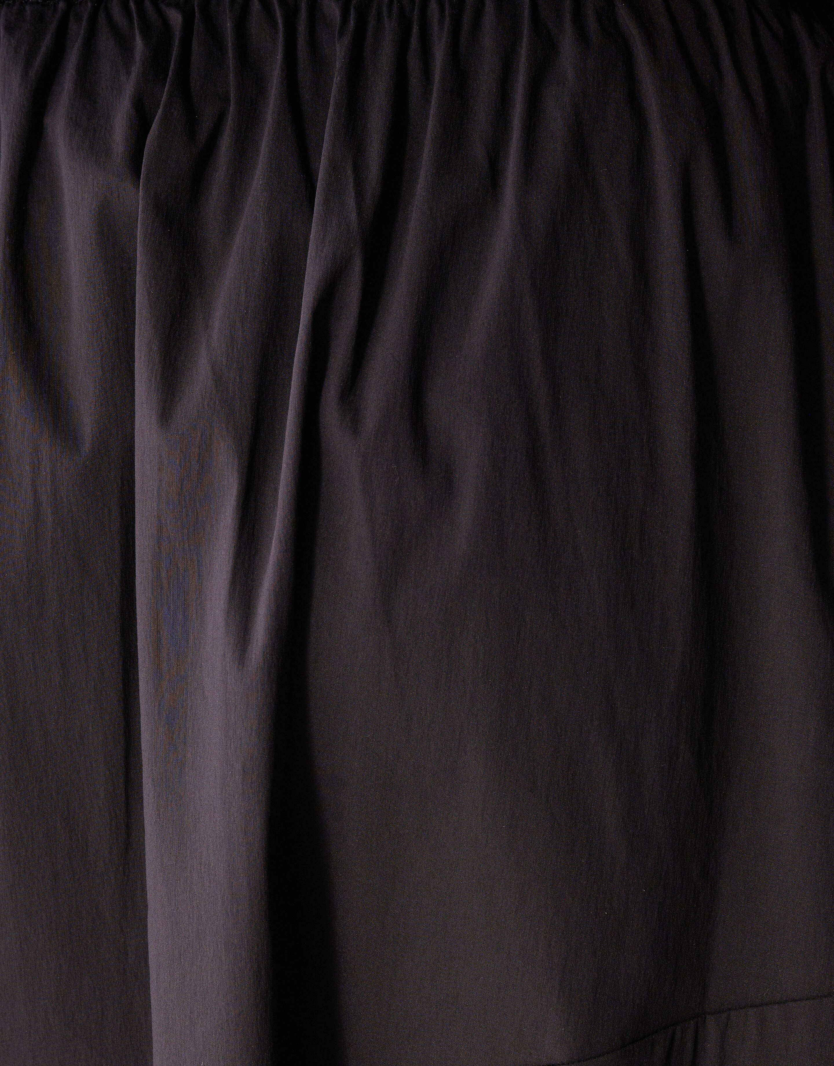 Popeline Maxi Rock Schwarz SHOEBY WOMEN