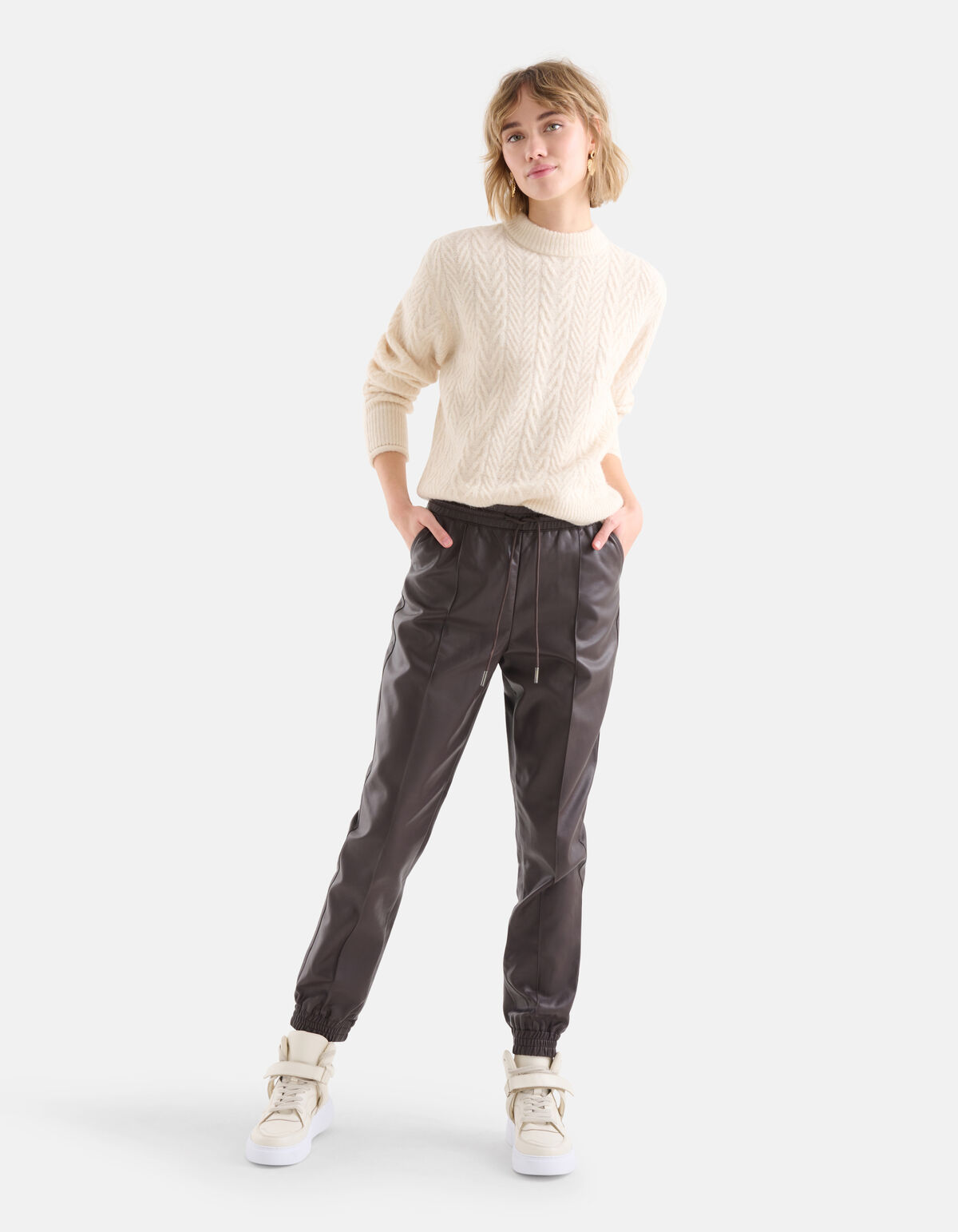 Vegane Lederhose EKSEPT