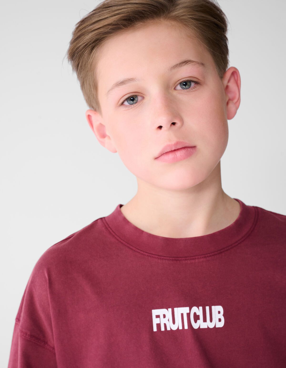 Fruit Club Artwork T-Shirt Dunkelrot SHOEBY BOYS