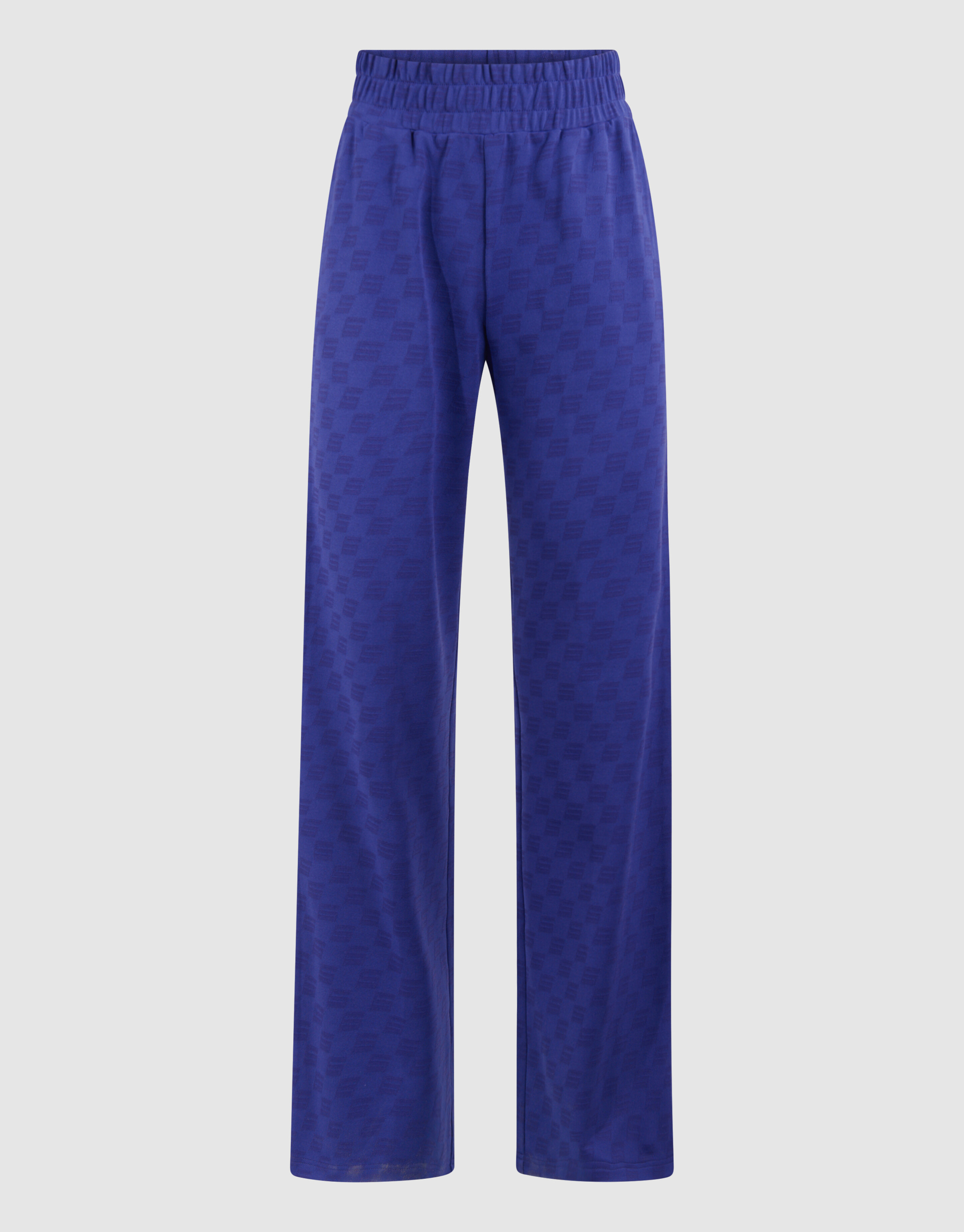 Sportliche Jacquard-Hose Paars By Monica SHOEBY WOMEN