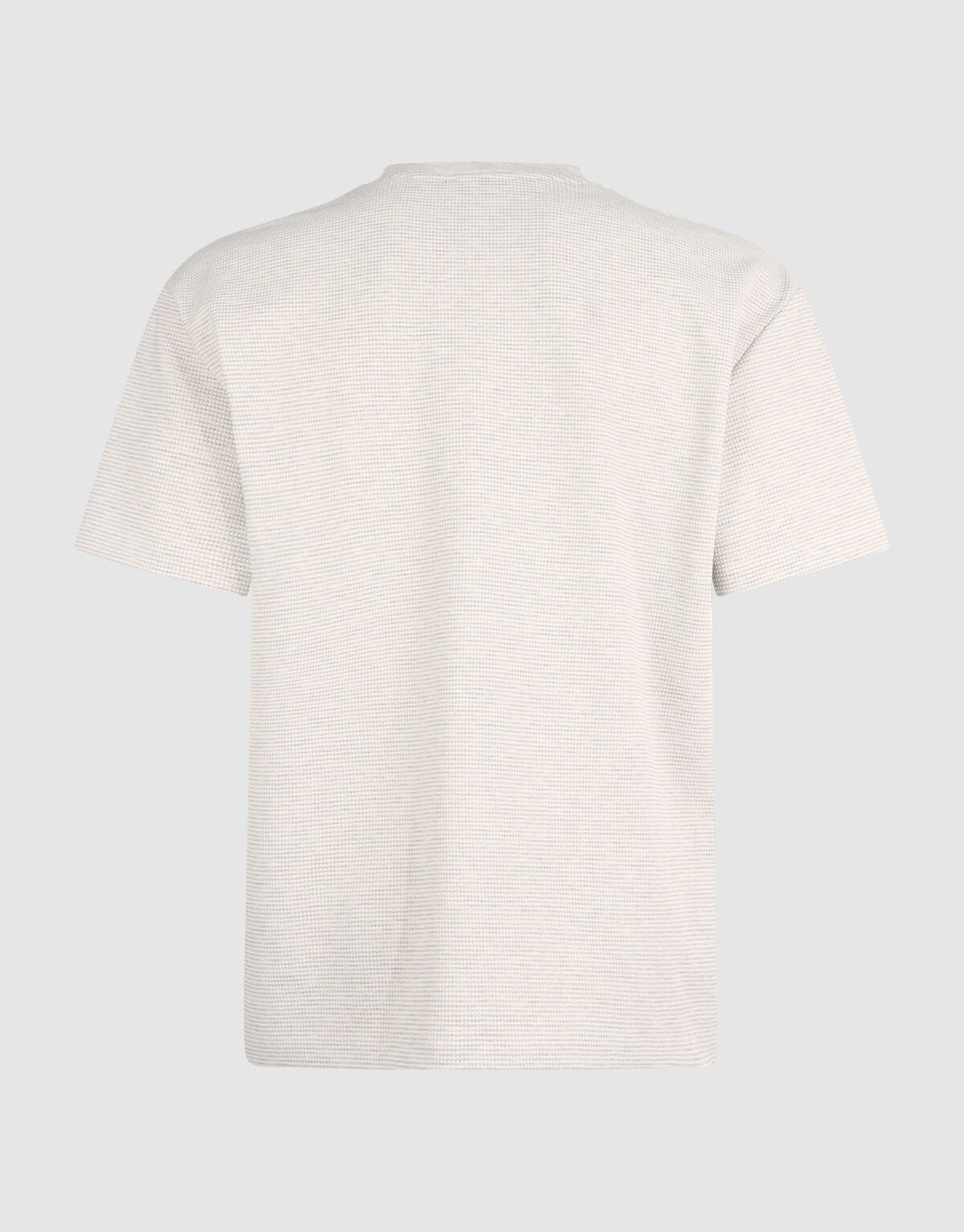 Honeycomb T-Shirt Hellgrau SHOEBY MEN