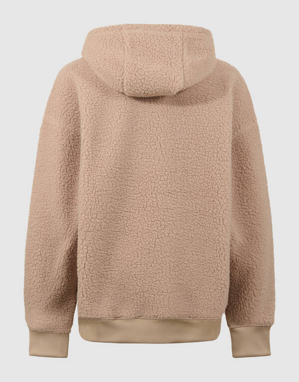 Teddy Hoodie Hellbraun SHOEBY BOYS