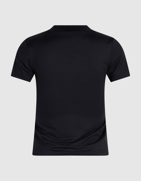 Fitted T-Shirt Schwarz SHOEBY WOMEN