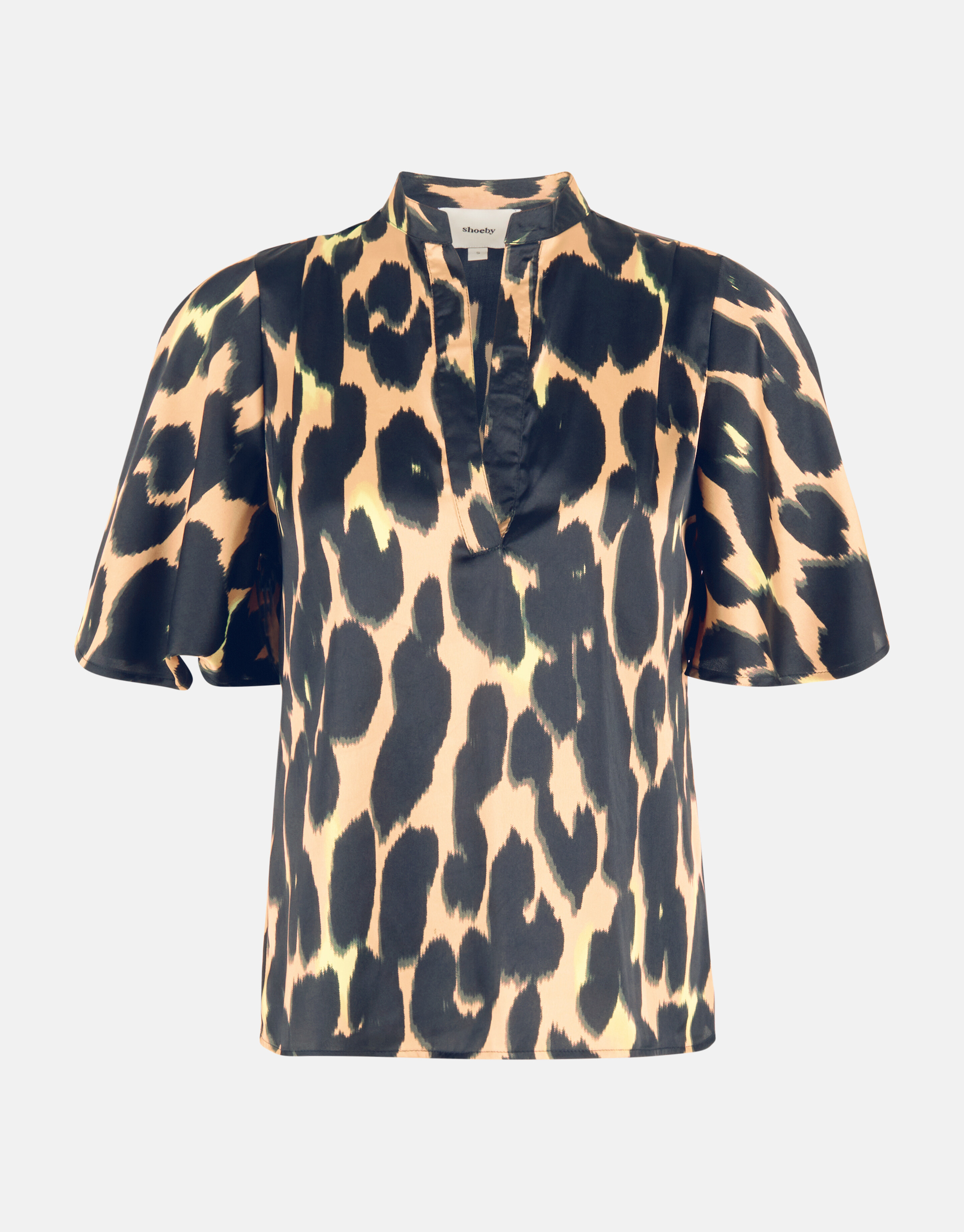 Top mit Leopardenmuster Braun SHOEBY WOMEN