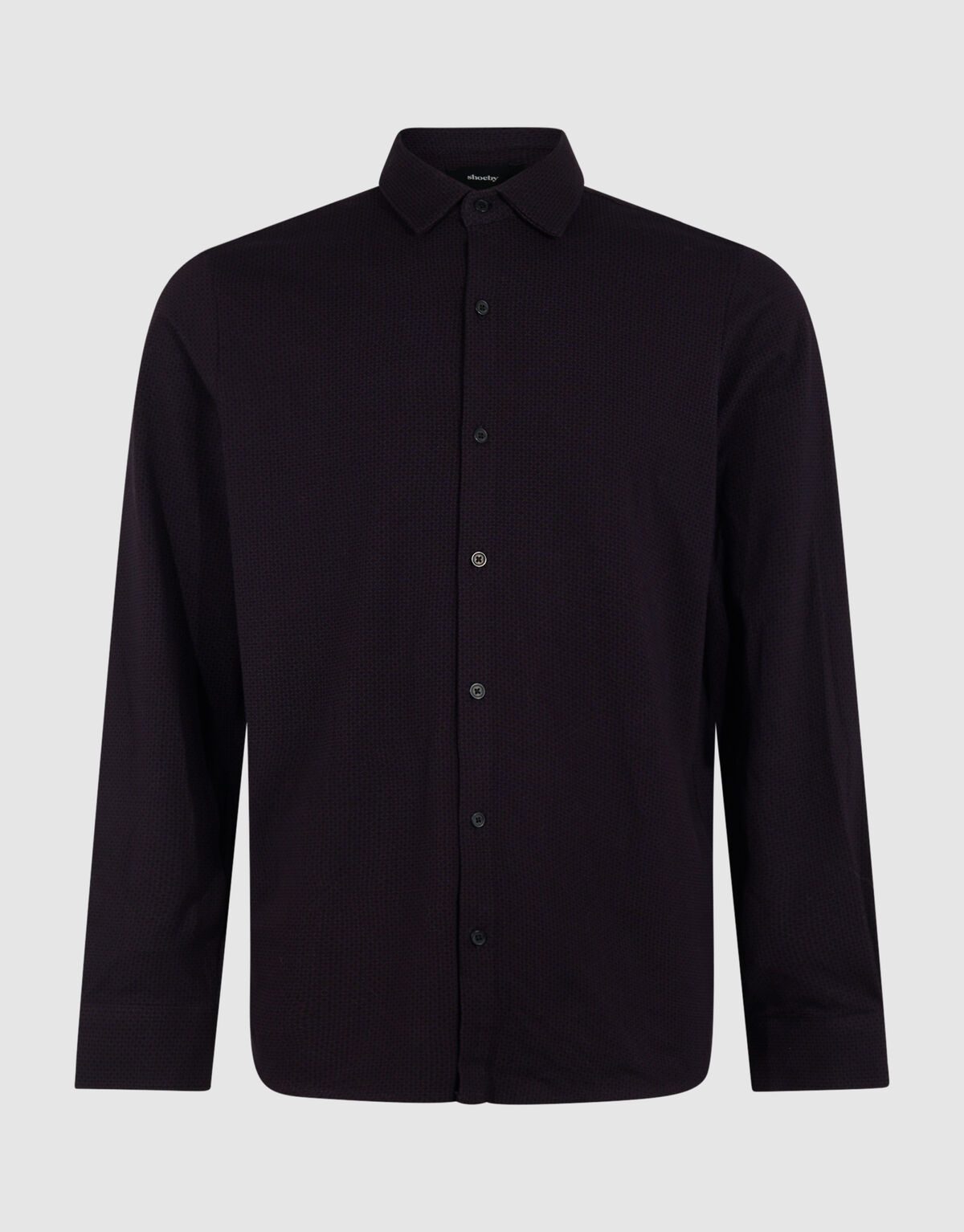 T-Shirt mit Logoprint, Dunkelrot SHOEBY MEN