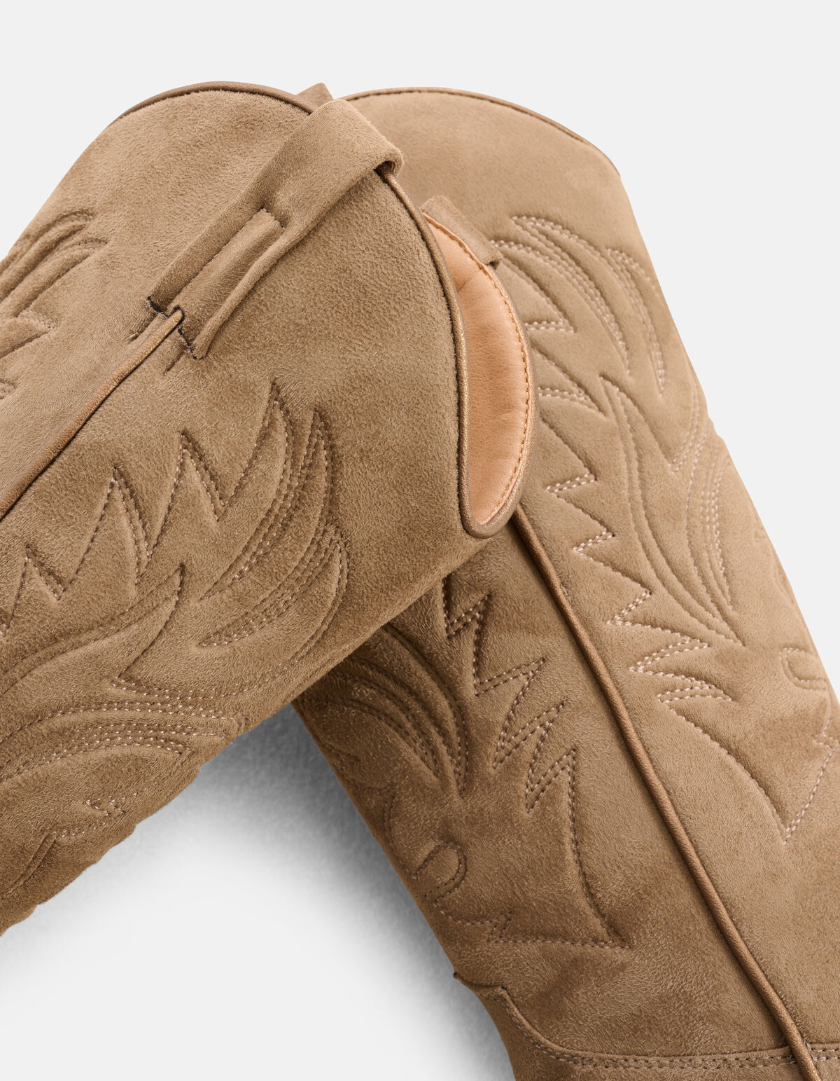 Mittlere Cowboystiefel Taupe SHOEBY SHOES