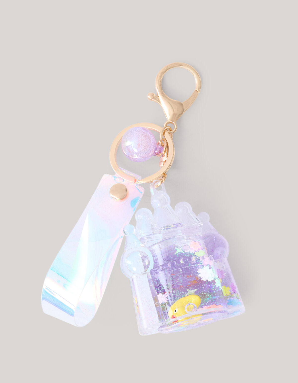 Schloss Schl&uuml;sselanh&auml;nger Lila SHOEBY ACCESSOIRES