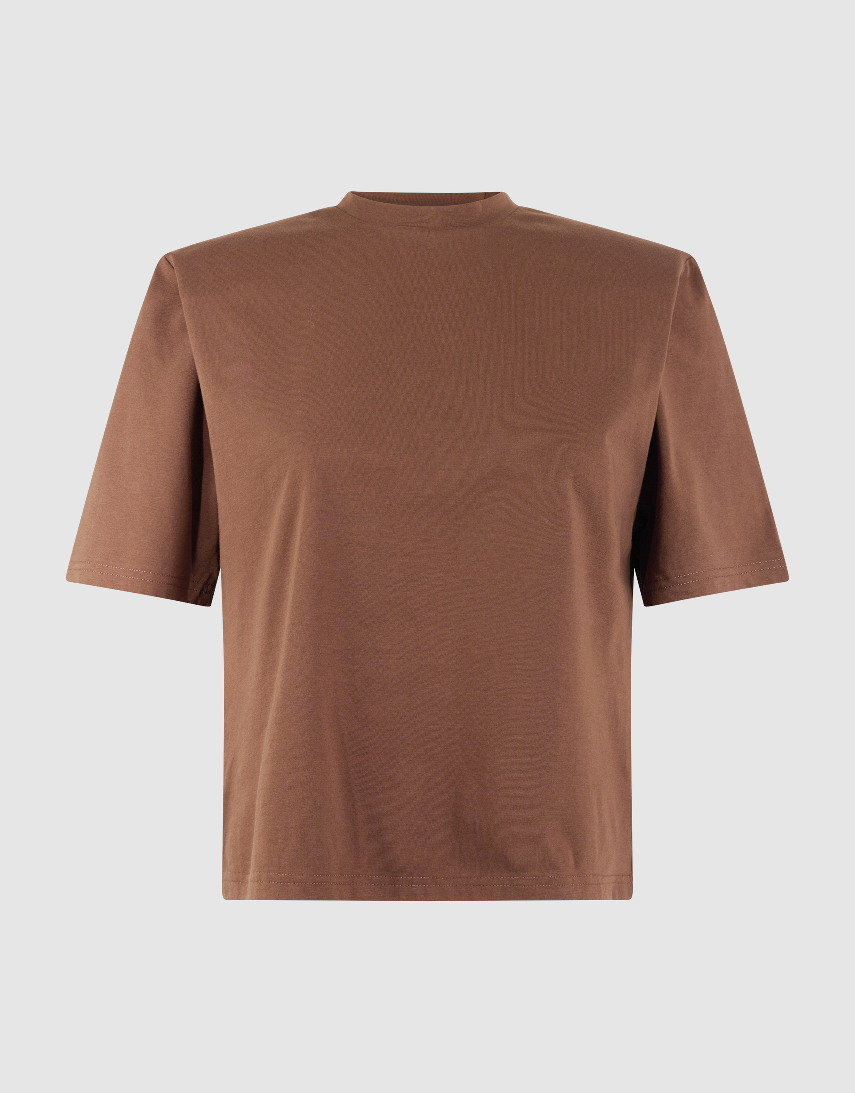 Gepolstertes T-Shirt Braun SHOEBY WOMEN