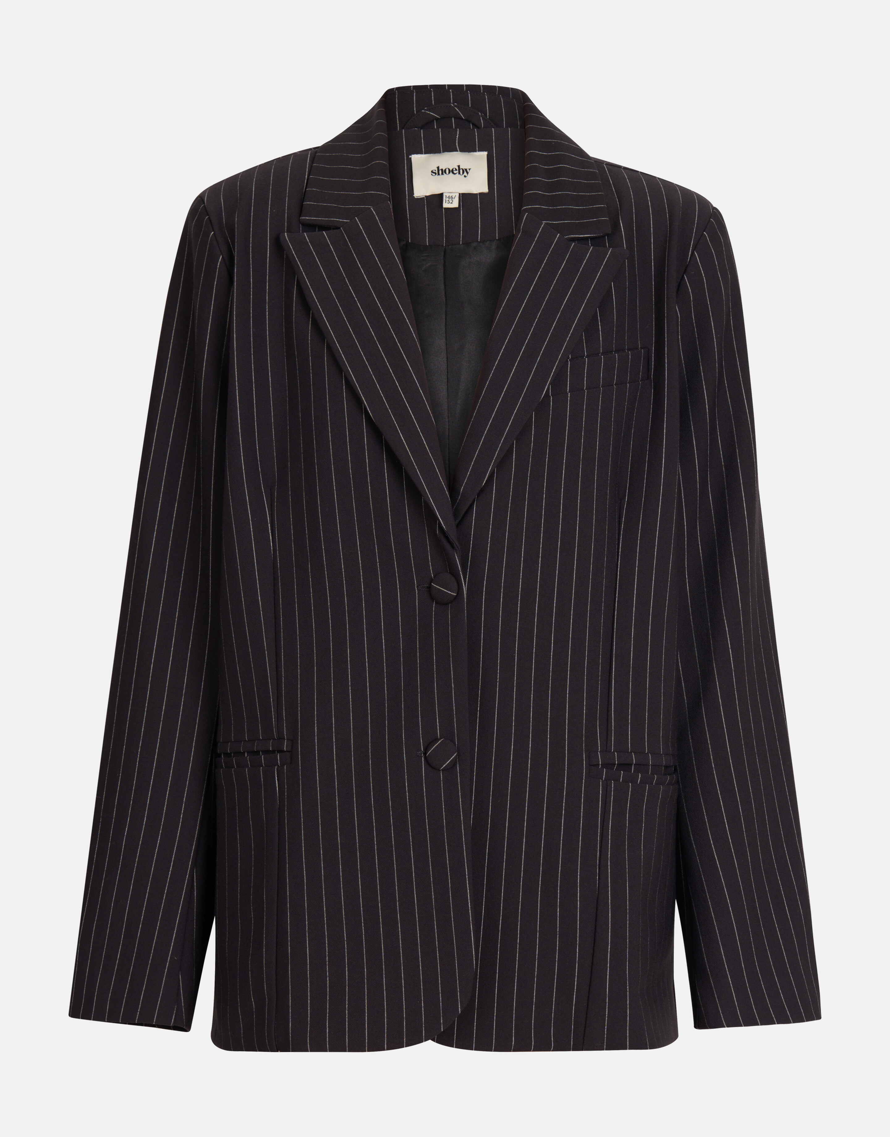 Nadelstreifen-Blazer Dunkelgrau SHOEBY GIRLS