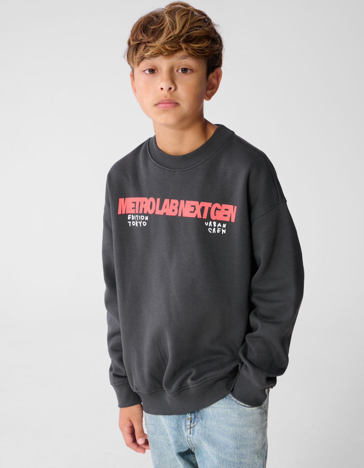 Next Gen Pullover Dunkelgrau SHOEBY BOYS