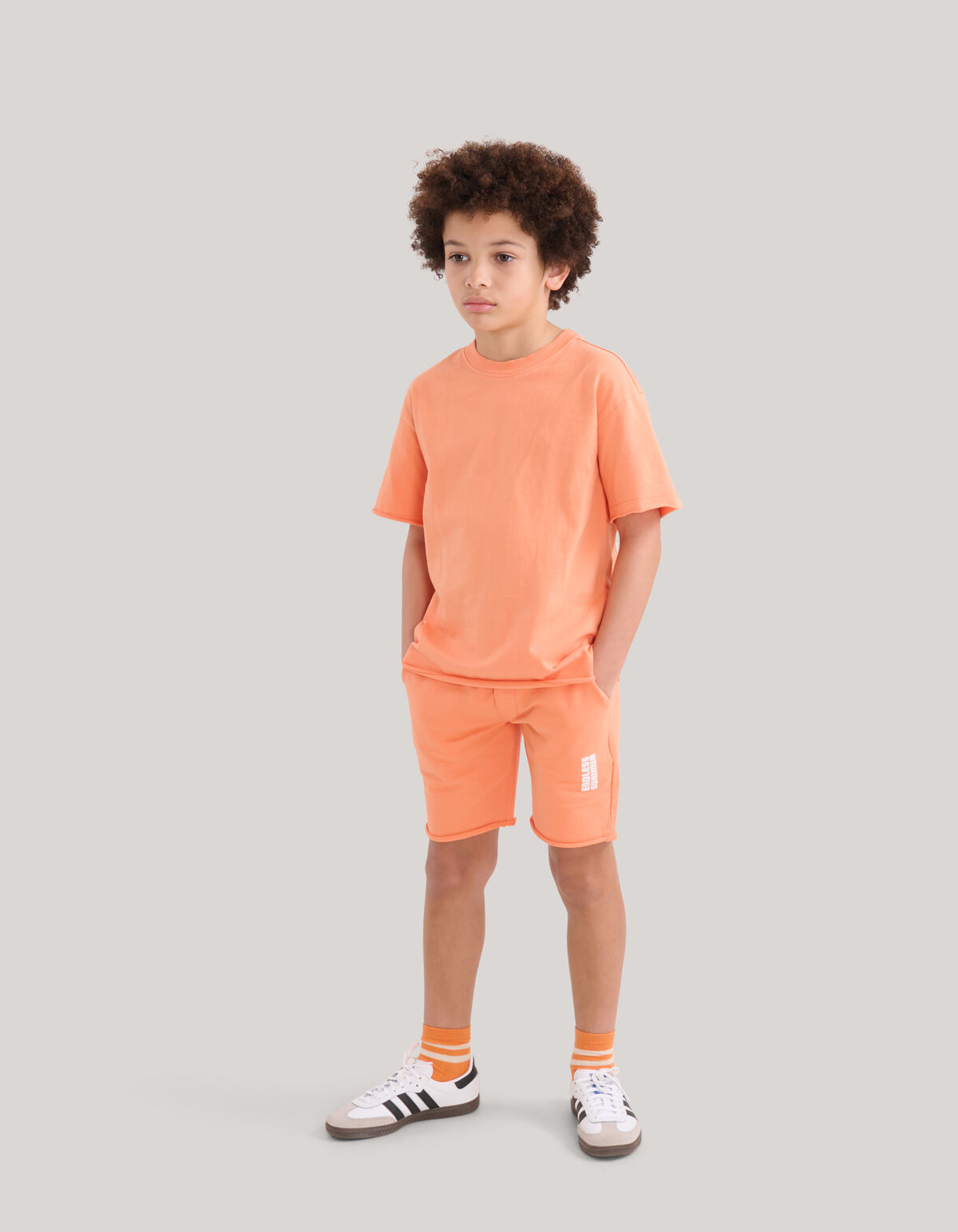 Kunstwerk T-shirt Orange SHOEBY BOYS