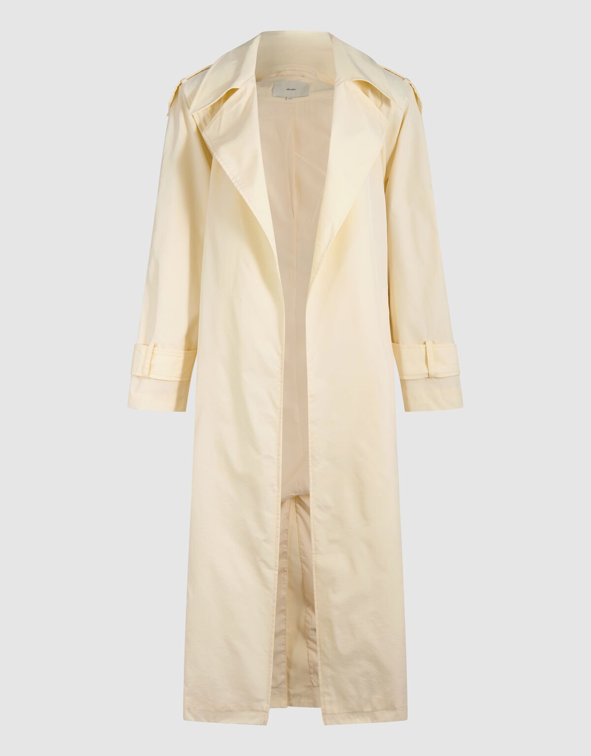 Flowy Trenchcoat Lichtgeel SHOEBY WOMEN