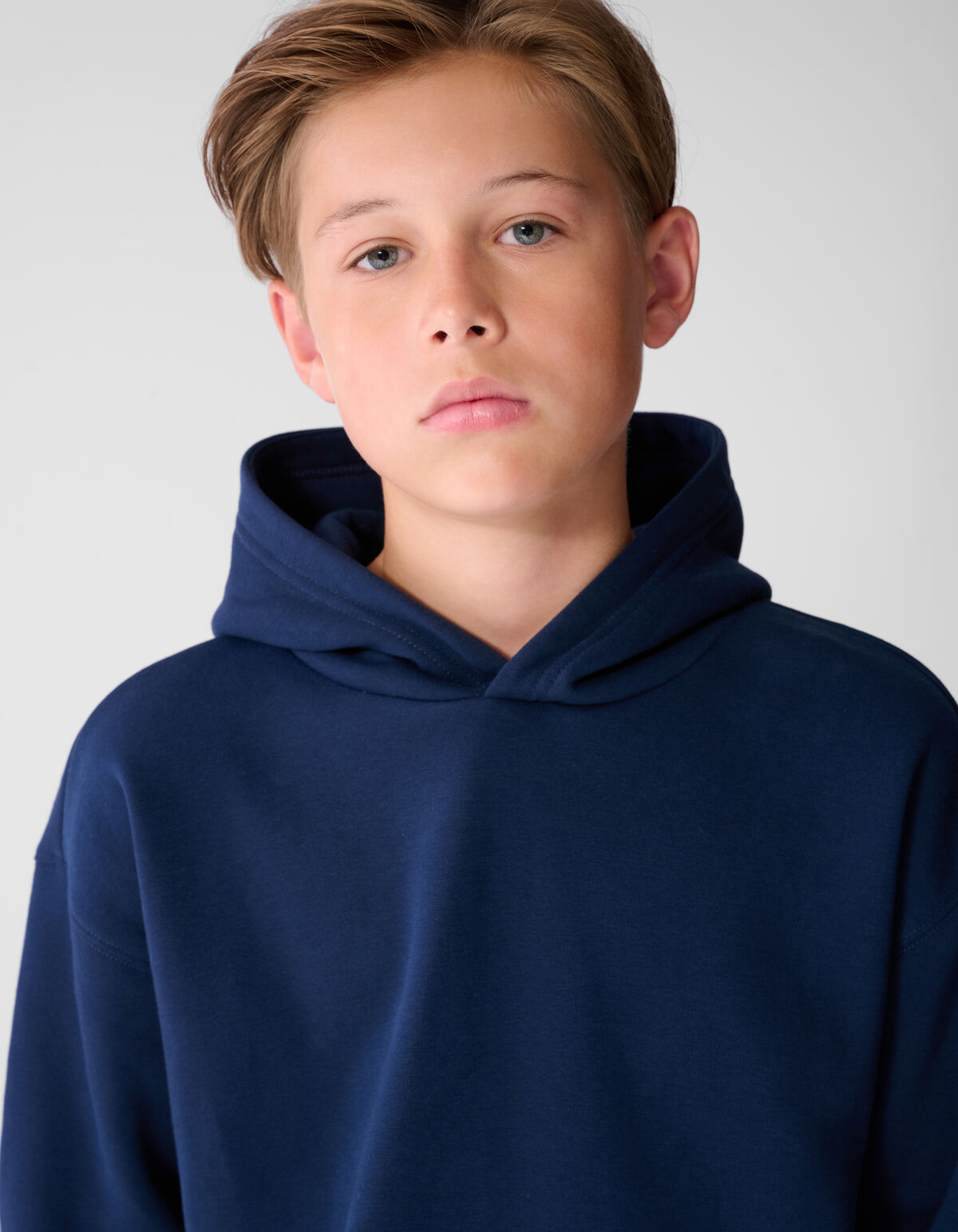 Oversized Hoodie Dunkelblau SHOEBY BOYS