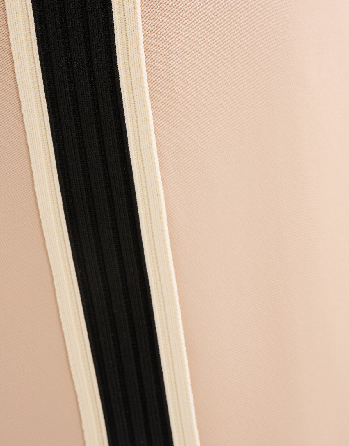 Sporty Wide Leg Broek Beige SHOEBY WOMEN