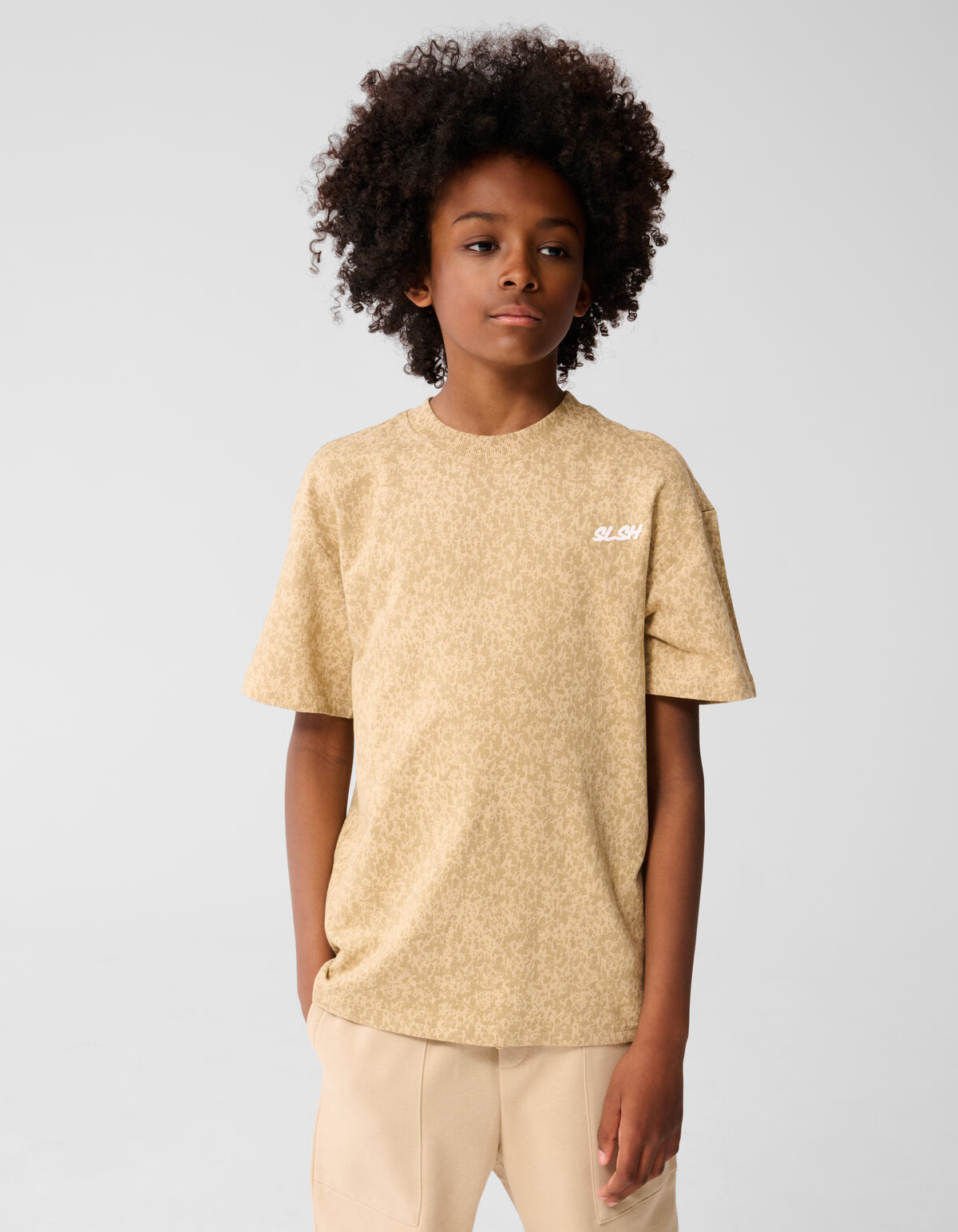 Kunstwerk T-shirt Sand SHOEBY BOYS