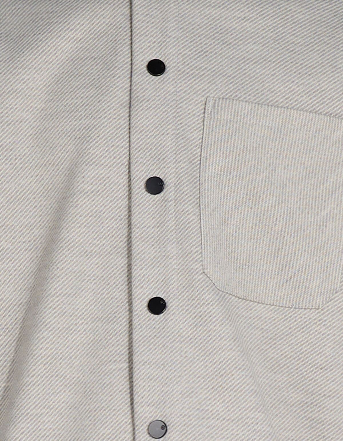 Soft Twill Overshirt Hellgrau SHOEBY MEN