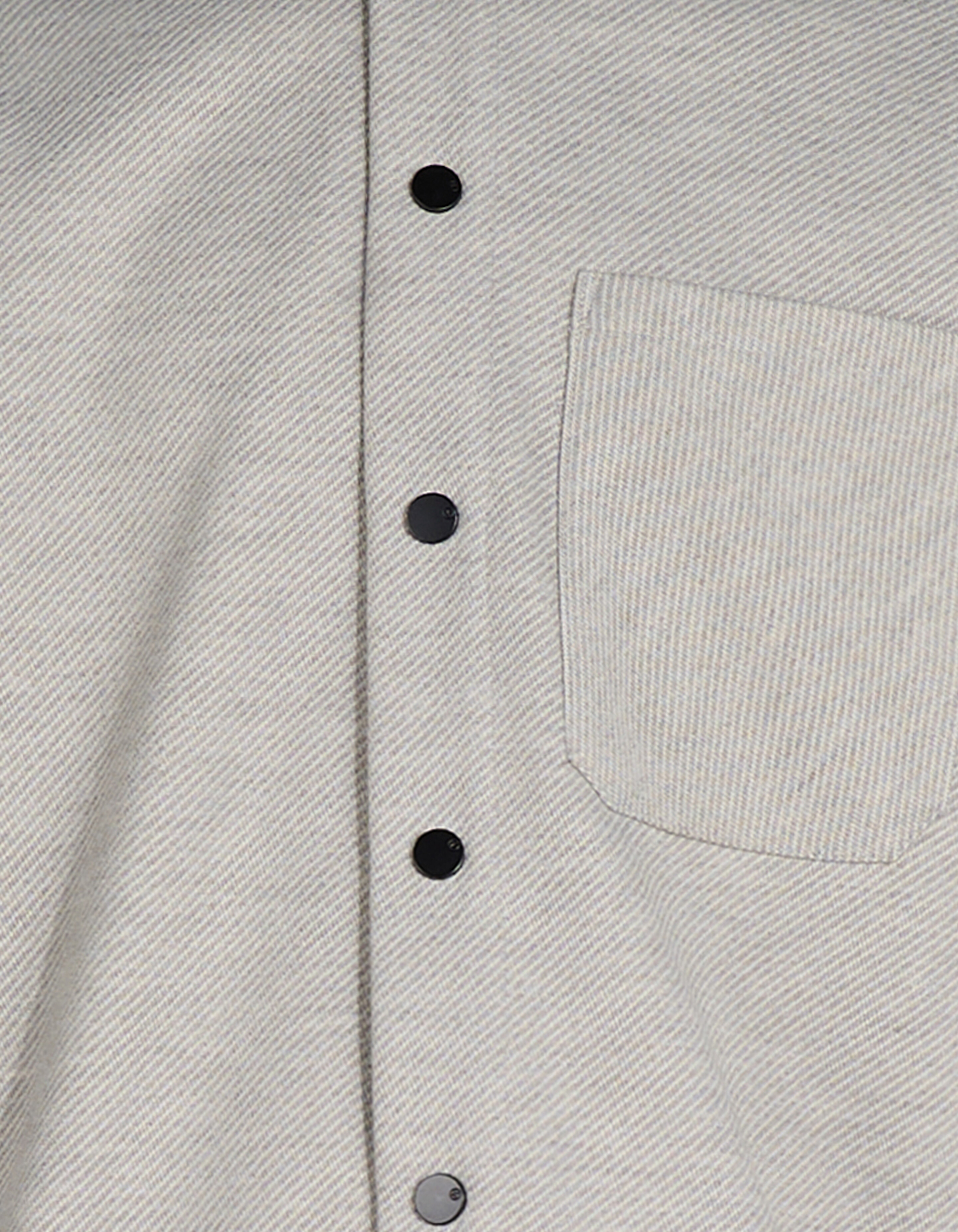 Soft Twill Overshirt Hellgrau SHOEBY MEN