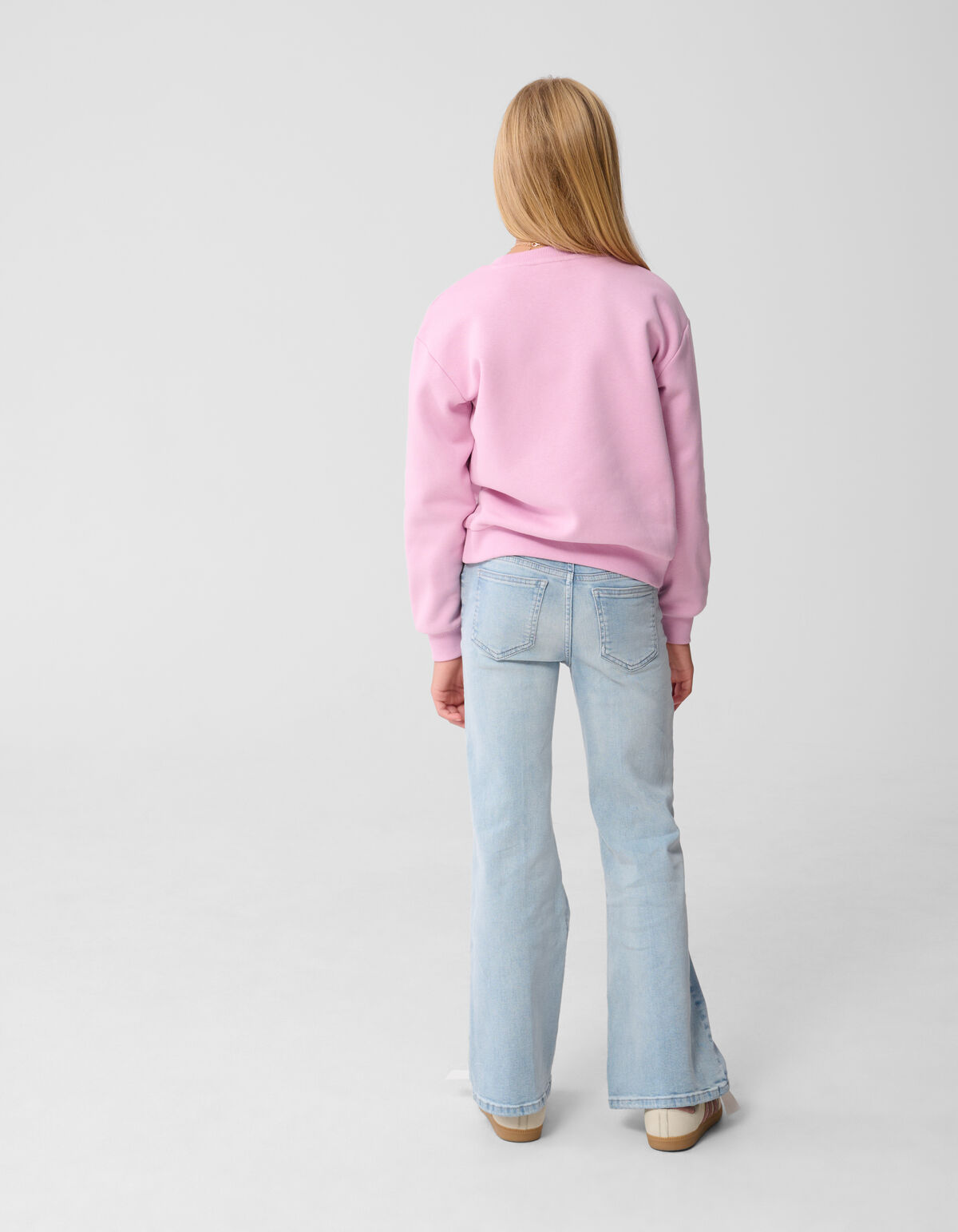 Flared Fit Jeans gebleicht SHOEBY GIRLS