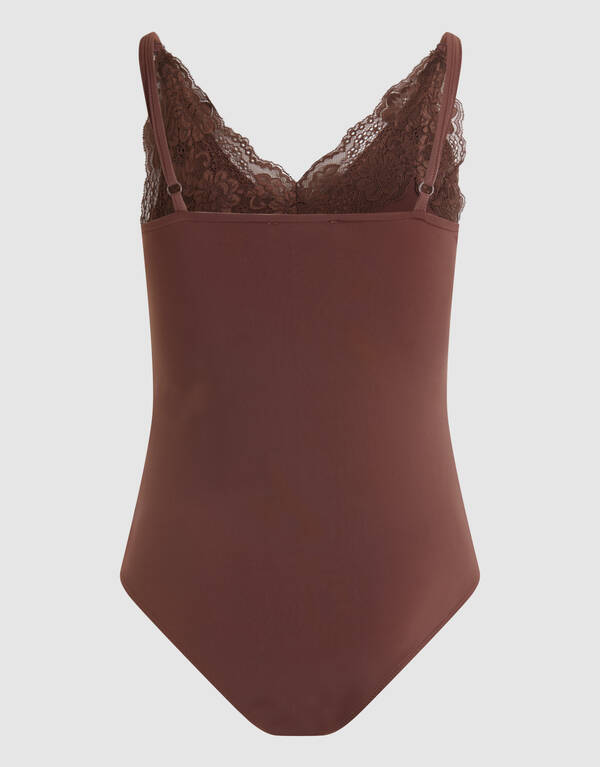 Spitzenbody Braun SHOEBY WOMEN