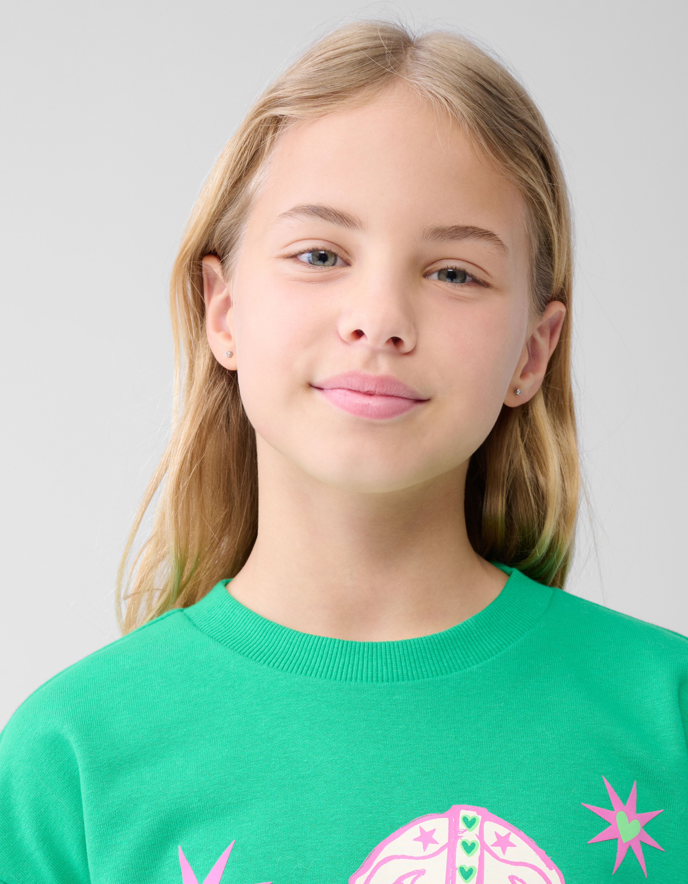 Artwork Pullover Grün SHOEBY GIRLS