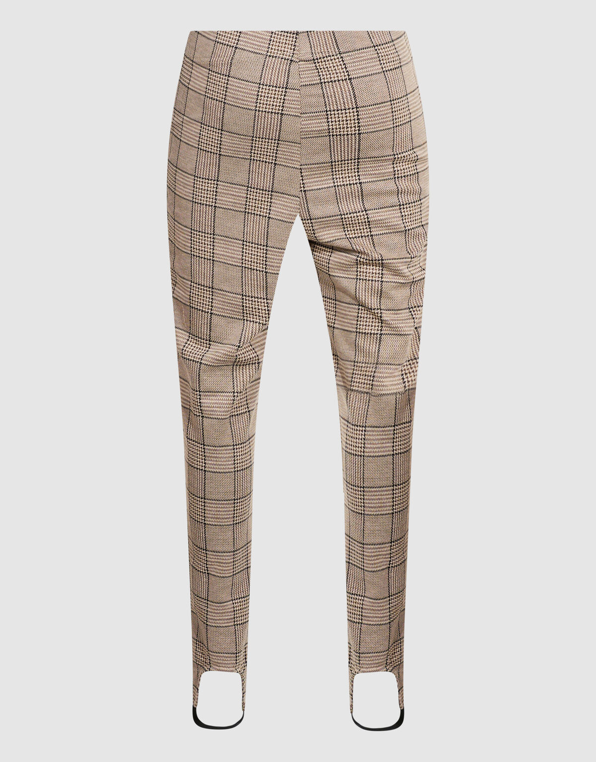Karierte Ski-Leggings Braun SHOEBY WOMEN